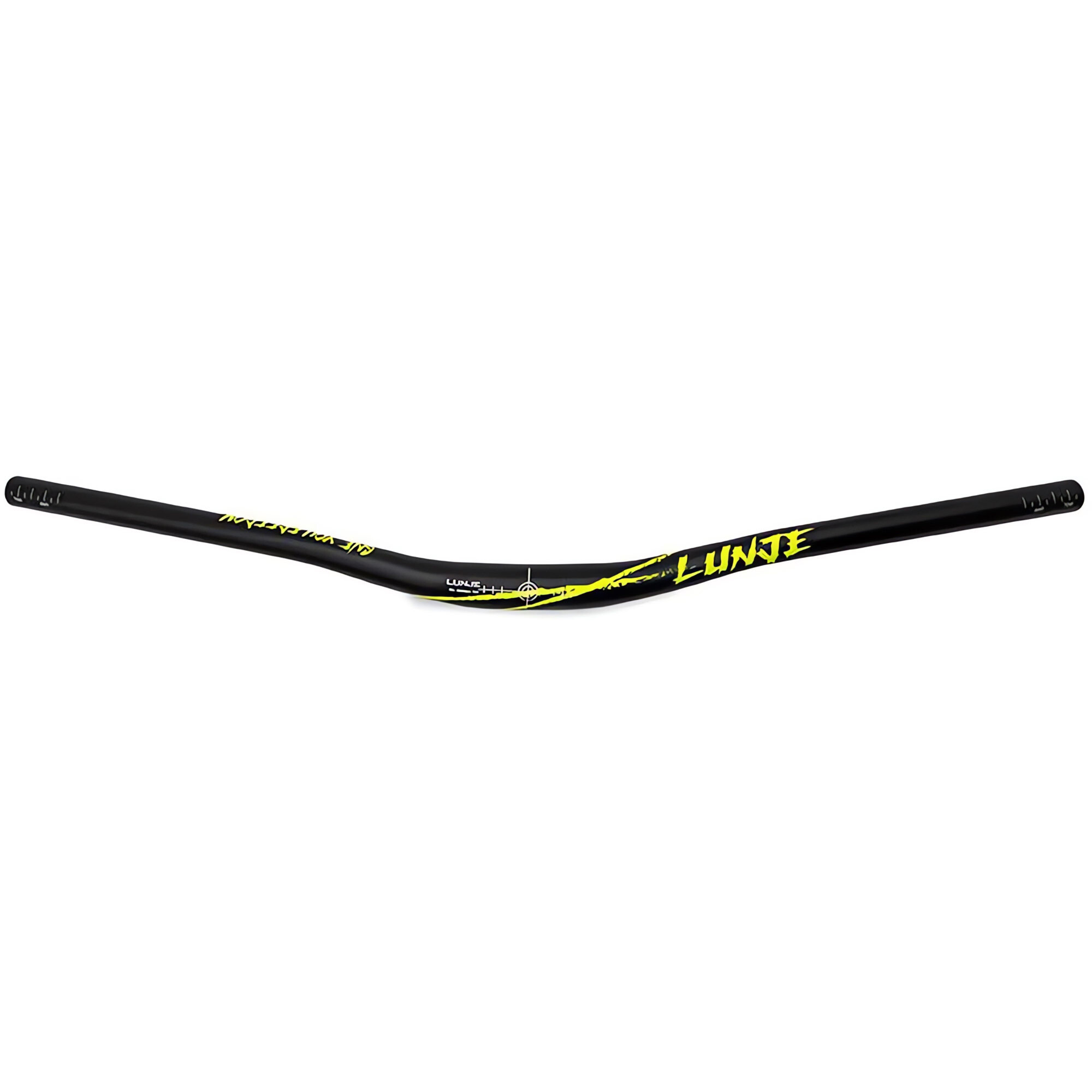 Fatbar ohjaustanko 780 mm musta / keltainen edestä