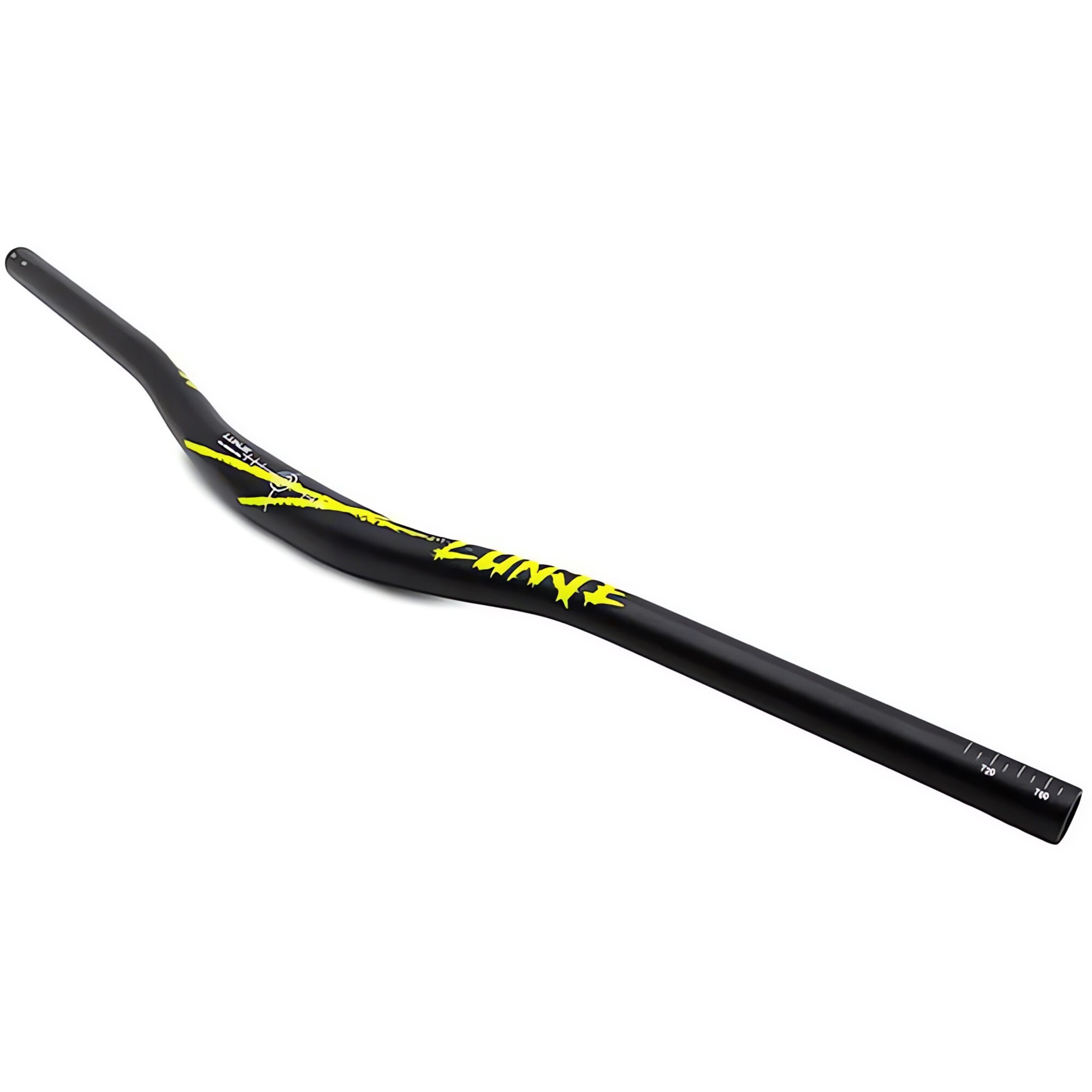 Fatbar ohjaustanko 780 mm musta / keltainen