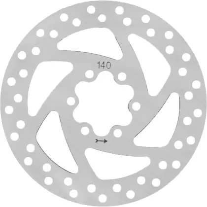 Jarrulevy 140 mm 6-pulttinen