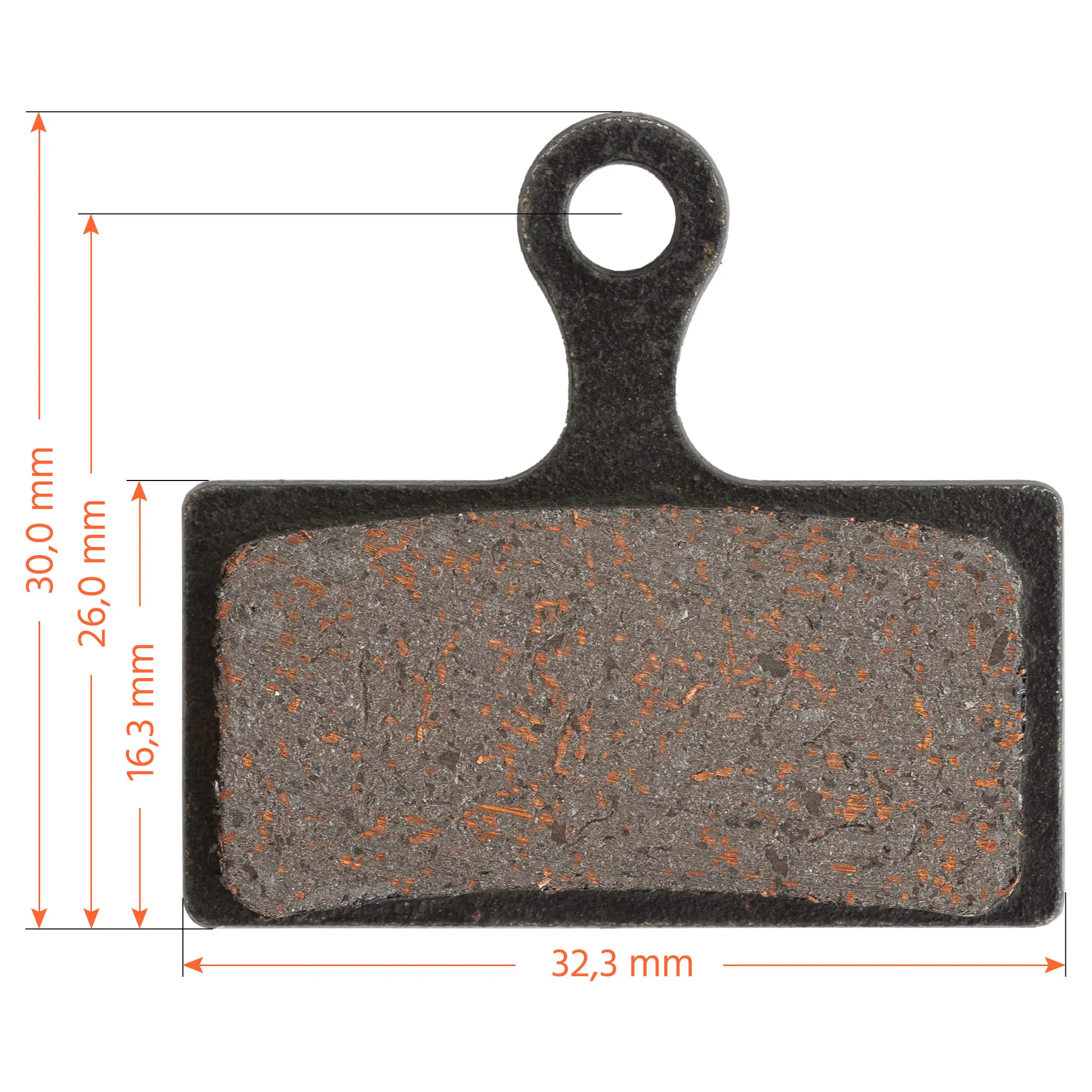 Jarrupalat keskikiinnityksellä 32 mm - Image 2