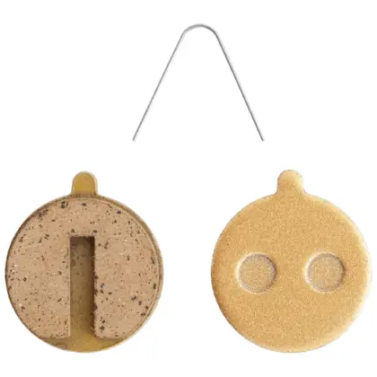 Jarrupalat pyöreä ulokkeella ja jousiuralla 21,3 mm metalli