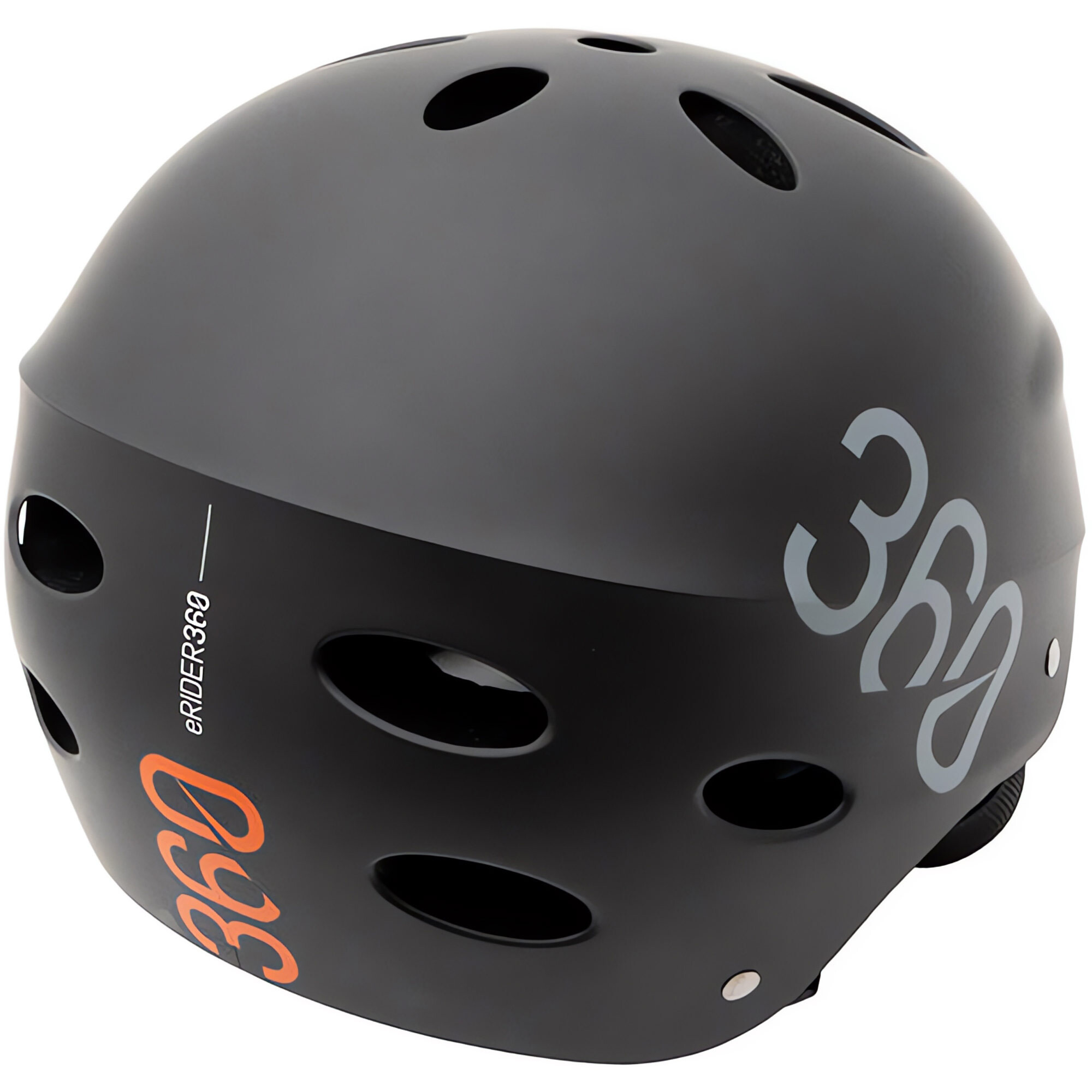 Kypärä eRIDER360 MOKAI Urban - musta takaviistosta