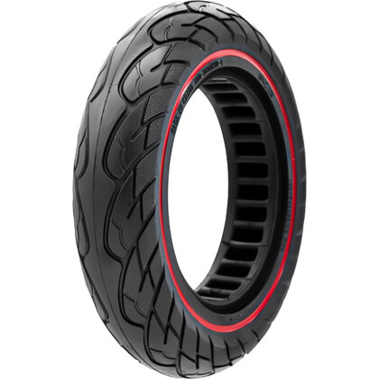 Täyskumirengas 10×2,125" (50/100-6) - E-Wheels, Fitnord, Augment yms.