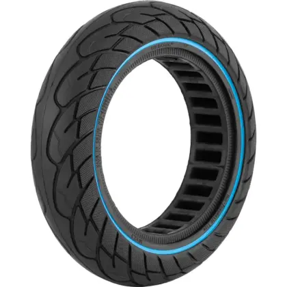 Täyskumirengas 10×2,5″ (65-165) sininen – Ninebot MAX yms.