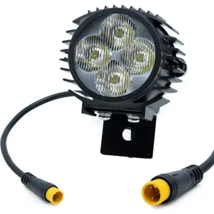 LED-ajovalo torvella Kukirin G2 pro -mallille