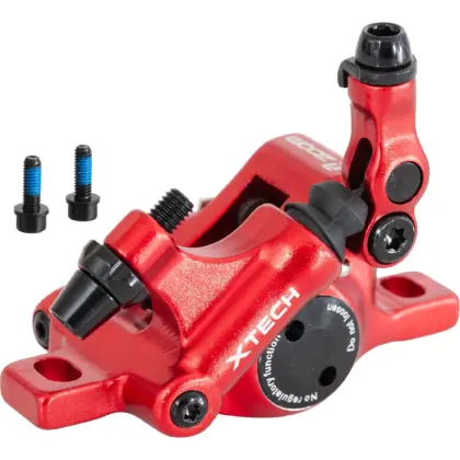 Xtech puolihydraulinen jarrusatula punainen